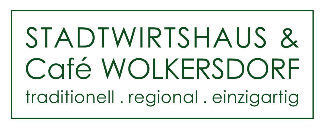 Das Logo vom STADTWIRTSHAUS & Cafe Woltersdorf